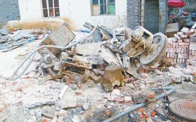 洛阳市民租赁厂房遭遇强拆 35万的设备及货物受损